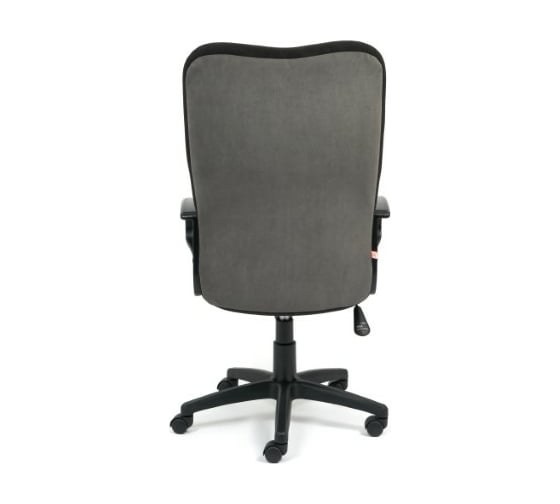 Кресло TetChair СН757 флок серый/черный 29/35 15146