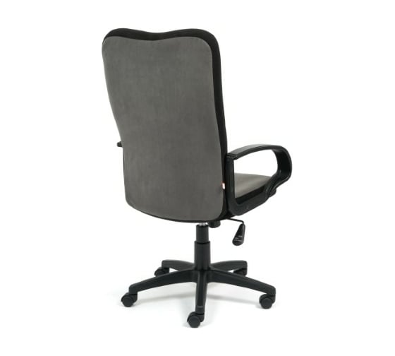 Кресло TetChair СН757 флок серый/черный 29/35 15146