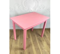 Стол Solarius Классика из массива сосны, 20 мм, 90x60x75 см, цвет розовый 600-10006
