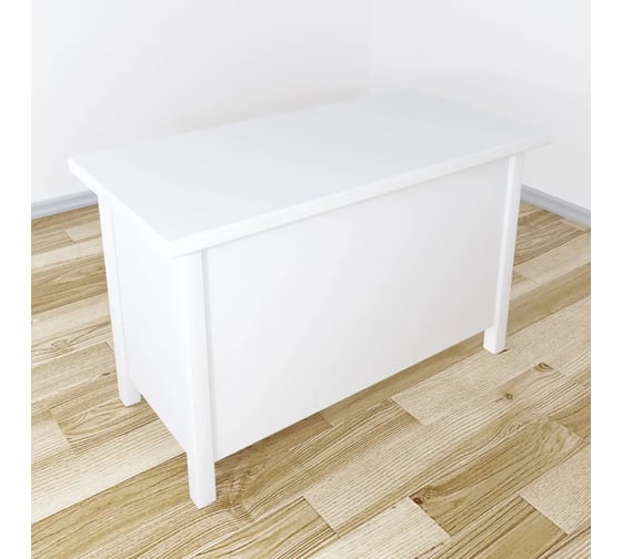 Стол руководительский Solarius Классика из массива сосны, цвет белый, 120x80x75 см stol-ruk12080bel