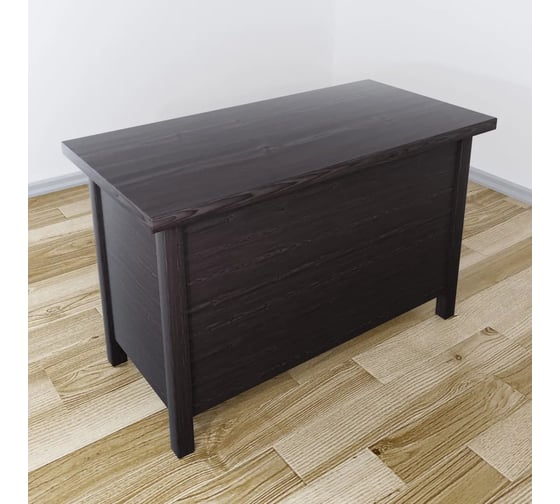 Стол руководительский Solarius Классика из массива сосны, цвет венге, 110x60x75 см stol-ruk11060ven
