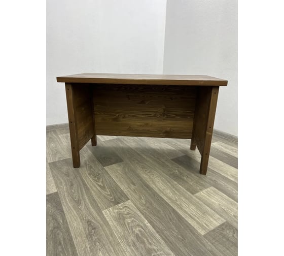 Стол руководительский Solarius Классика из массива сосны, цвет темного дуба, 90x60x75 см stol-ruk9060temd