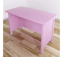 Стол руководительский Solarius Классика из массива сосны, цвет розовый, 140x60x75 см stol-ruk14060roz