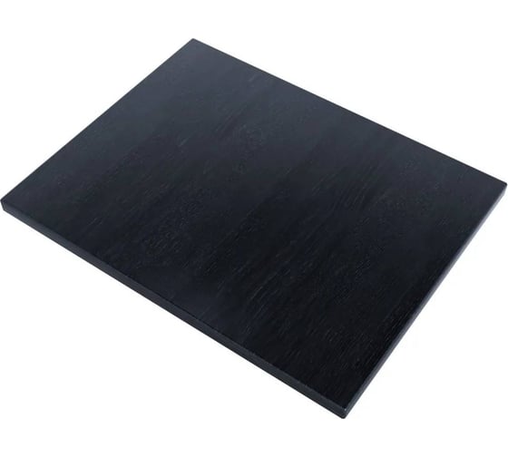 Столешница деревянная для стола Solarius цвет черного оникса, 70x60x4 см Stsosna7060onix