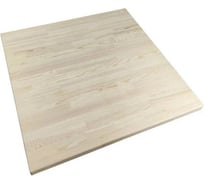 Столешница квадратная из массива сосны Solarius 70x70x4 см, не крашеная 800-10015