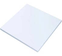 Столешница квадратная из массива сосны Solarius 75x75x4 см, цвет белый 800-10041