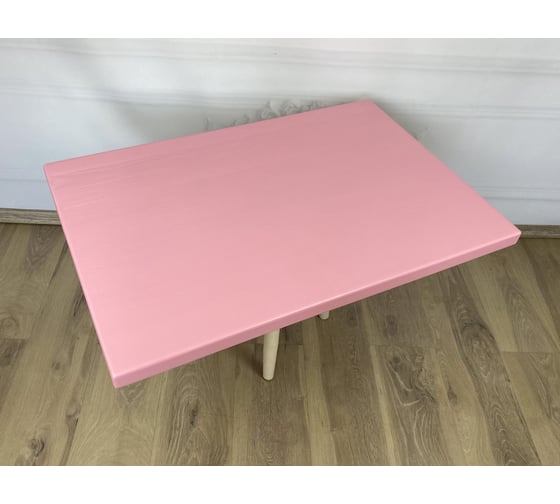 Столешница деревянная для стола Solarius цвет розовый, 110x40x4 см Stsosna11040roz
