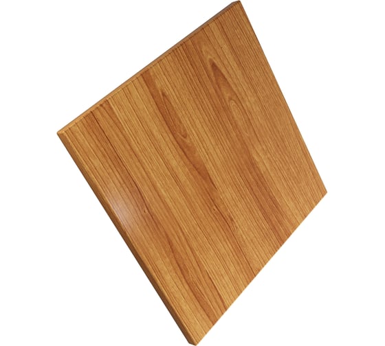 Столешница деревянная квадратная для стола Solarius цвет ольхи, 60x60x4 см 800-10056