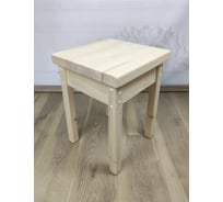 Табуреты кухонные Solarius Классика деревянные, без шлифовки и покраски, 2 шт. 211-10002-2