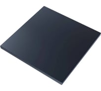 Столешница квадратная из массива сосны Solarius 80x80x4 см, цвет антрацит 800-10019