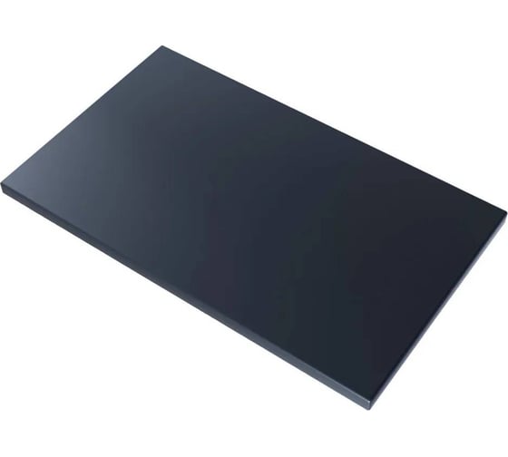 Столешница деревянная для стола Solarius 90x60x4 см, цвет антрацит Stsosna9060ser