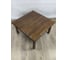 Стол журнальный квадратный Solarius Классика из массива сосны 40 мм, 80x80x46 см, цвет темный дуб 601-10002 2