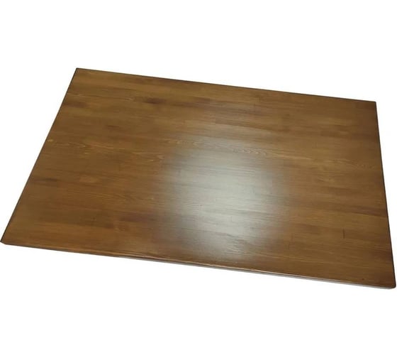Столешница деревянная для стола Solarius 130x70x4 см, цвет тёмный дуб Stsosna13070dub