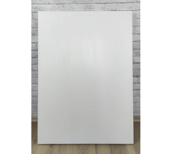 Столешница деревянная для стола Solarius 120x75x4 см, цвет белый Stsosna12075bel