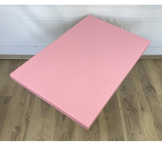 Столешница деревянная для стола Solarius 140x70x4 см, цвет розовый 800-10025