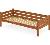 Тахта односпальная Solarius из массива сосны с реечным основанием, 180x100 см (габариты 190x110), цвет ольхи tahta100-180olha