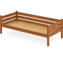 Тахта односпальная Solarius из массива сосны со сплошным основанием, 160x90 см (габариты 170x100), цвет ольхи tahta90-160olha-full