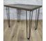 Стол Solarius Loft из массива сосны, на шпильках, 110x60 см, цвет Венге stloftshpil11060ven 3
