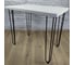 Стол Solarius Loft из массива сосны, на шпильках, 120x60 см, цвет Белый stloftshpil12060bel 3