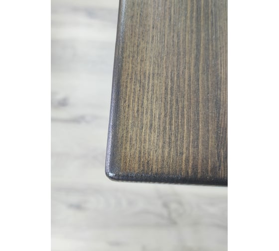 Стол Solarius Loft из массива сосны, на шпильках, 120x80 см, цвет Венге stloftshpil12080ven