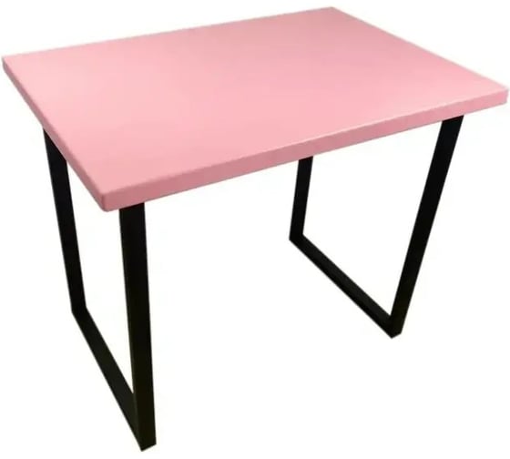 Стол Solarius Loft из массива сосны, 40 мм, 110x60x75 см, цвет розовый 700-10008 1