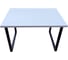 Стол Solarius Loft из массива сосны, 120x60 см, цвет белый stloft12060white 3