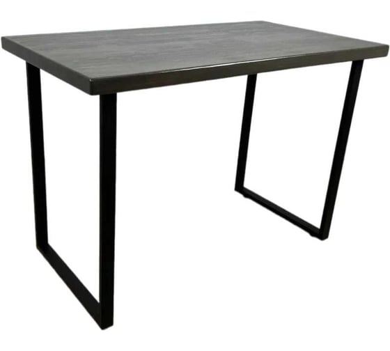 Стол Solarius Loft из массива сосны, 120x80 см, цвет венге stloft12080ven 1