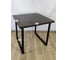 Стол Solarius Loft квадратный, из массива сосны, 40 мм, 80x80x75 см, цвет венге 700-10016 3