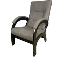 Кресло Solarius Классика мягкое для отдыха в комнату, гостиную, спальню, для дома, серое 301-10002