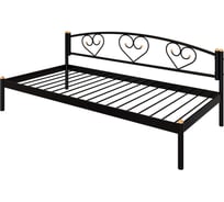 Тахта Дивометал Дарина 200x120 см, бежевый, металлическое основание 00-00006768