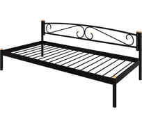 Тахта Дивометал Оптима 200x120 см, белый, металлическое основание 00-00005265