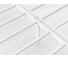 Кровать Дивометал Мираж 200x120 см, белый, металлическое основание 00-00003109 3