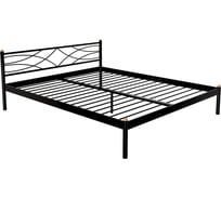Кровать Дивометал Экзотика 200x120 см, бежевый, металлическое основание 00-00002532