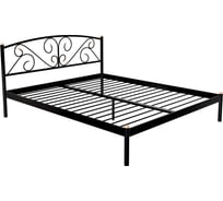 Кровать Дивометал Эвелин 200x140 см, белый, металлическое основание 00-00003967