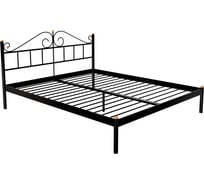 Кровать Дивометал Мариана 200x180 см, бежевый, металлическое основание 00-00003475