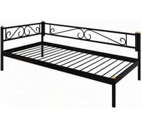 Софа Дивометал Люкс 200x120 см, коричневый, металлическое основание 00-00011294