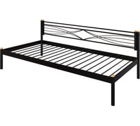 Тахта Дивометал Мираж 200x90 см, золото, металлическое основание 00-00005953