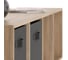 Стеллаж SKYLAND SH 3684 Дуб Сонома светлый, 360x330x1384 COMP 00-07103951 8