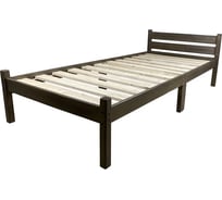 Кровать Solarius сосновая классика компакт, цвет венге, 70x200 см kompakt70venge