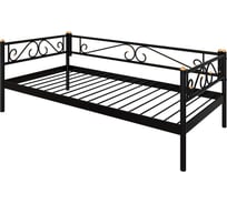 Кушетка Дивометал Шарм 200x160 см, медный антик, металлическое основание 00-00004523