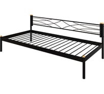 Тахта Дивометал Экзотика 200x90 см, золото, металлическое основание 00-00005746