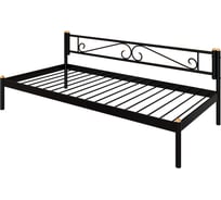 Тахта Дивометал Шарм 200x90 см, медный антик, металлическое основание 00-00005577