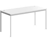 Письменный стол Skyland СП-4S белый/алюминий, 1600x720x755 мм IMAGO-S 00-07024016