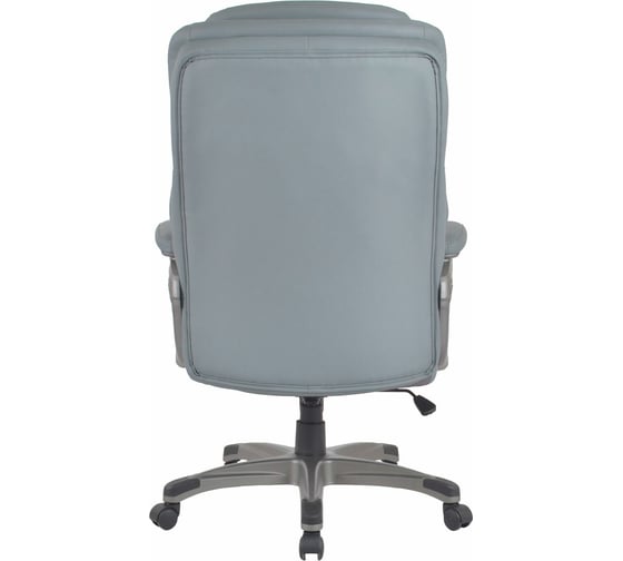 Кресло BRABIX Premium Regal Ex-557 нагрузка 150 кг, пружинный блок, экокожа, серое 532946