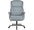 Кресло BRABIX Premium Regal Ex-557 нагрузка 150 кг, пружинный блок, экокожа, серое 532946 12