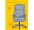 Кресло BRABIX Premium Regal Ex-557 нагрузка 150 кг, пружинный блок, экокожа, серое 532946 6