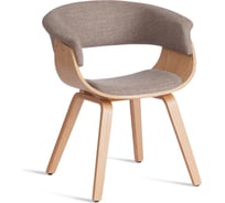 Стул TetChair VIMTA mod.8021 дерево/ткань, 69x56x77 см, натуральный/бежевый, Aimcasa 5 21831