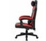 Кресло компьютерное Cromex Start Gm-105, две подушки, экокожа, черное/красное 532957 13