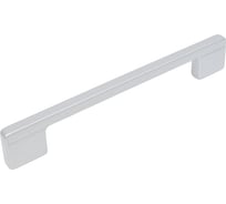 Ручка-скоба CITTERIO GIULIO 160-128 мм, отделка хром матовый лакированный 8.1012.160128.42