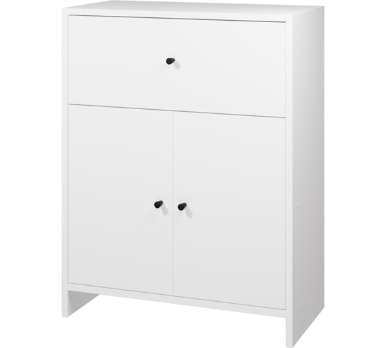 Комод Атмосфера 1Я-600 Квадро/Белый/МК 00-00024867